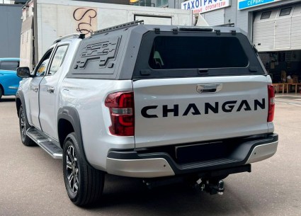 Kунг на кузов Changan Hunter Plus 2 стекла алюминиевый купить в Краснодаре
